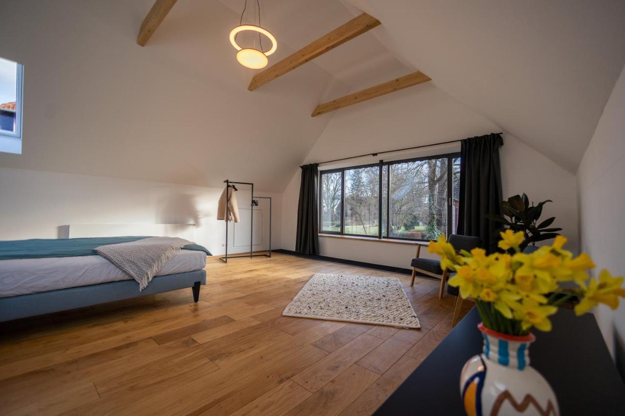 Modernes Ferien- Und Messezimmer In Idyllischer Lage Nordstemmen Exterior photo